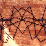 figures mounted on boards